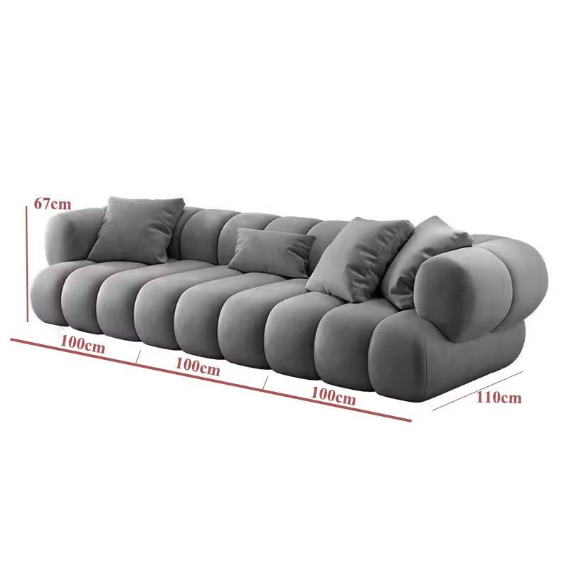 Modern Nordic Modular L-Shape Sectional Sofa