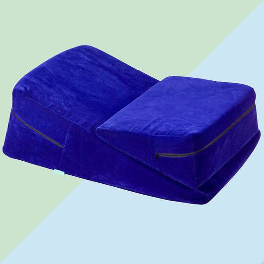 Triangle Backrest Sponge Floor Chair — High-Density Foam Support
