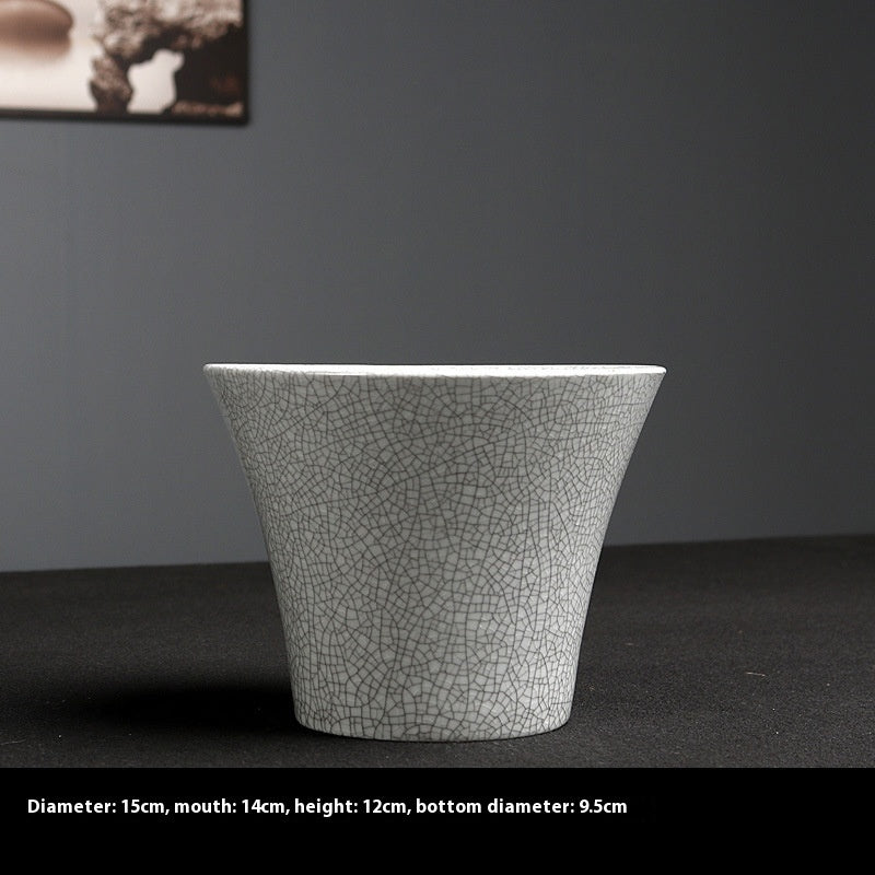 Simple Ceramic Flower Pot Indoor Greenery Pot Ware