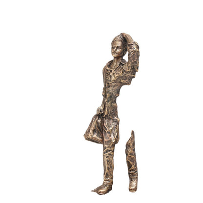 Resin Art Decoration Model Room Wine Cabinet Living Room