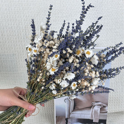 Lavender Dried Flowers Bouquet Domestic Ornaments