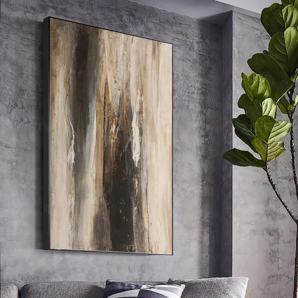 Handmade Oil Painting Canvas Wall Art Decoration Modern Retro Abstract For Home Living Room Decor Rolled Frameless Unstretched Painting