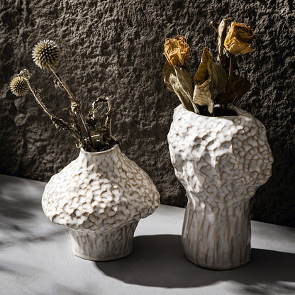 Living Room Flower Arrangement Dried Flower HydroponicCeramic Vase