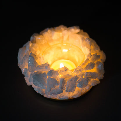 Modern Light Luxury Ore Hand Spliced Candle Holder
