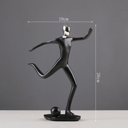 Simple And Exquisite Double Dance Resin Decoration Craft Gift