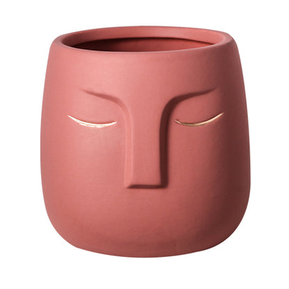 Nordic Abstract  Flower Pot Modeling