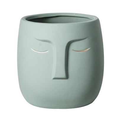 Nordic Abstract  Flower Pot Modeling