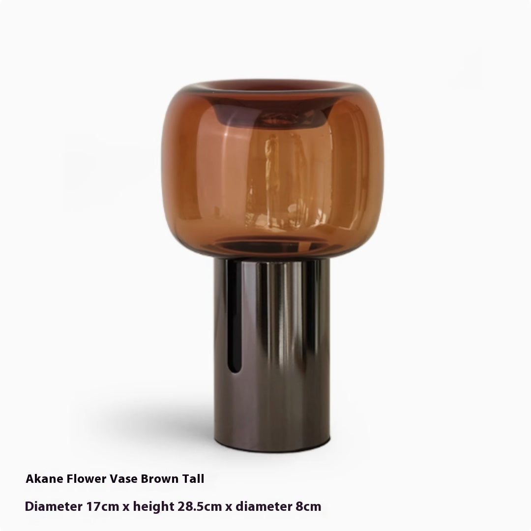 Glass Vase Living Room Dining Room Flower Arrangement Ornament