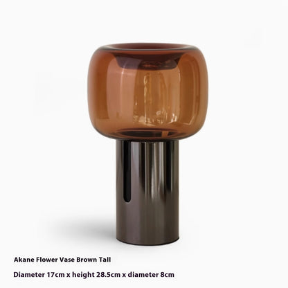 Glass Vase Living Room Dining Room Flower Arrangement Ornament