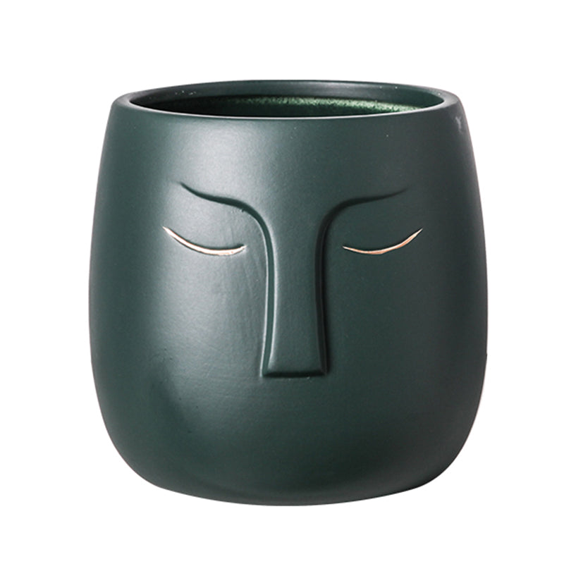 Nordic Abstract  Flower Pot Modeling