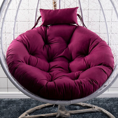 Swing Bird Nest Rattan Chair Removable And Washable Round Cradle Chair Cushion