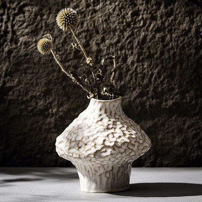 Living Room Flower Arrangement Dried Flower HydroponicCeramic Vase
