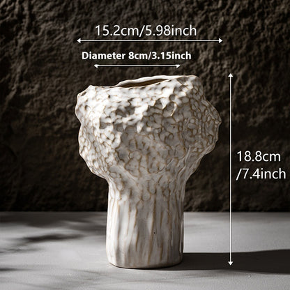 Living Room Flower Arrangement Dried Flower HydroponicCeramic Vase