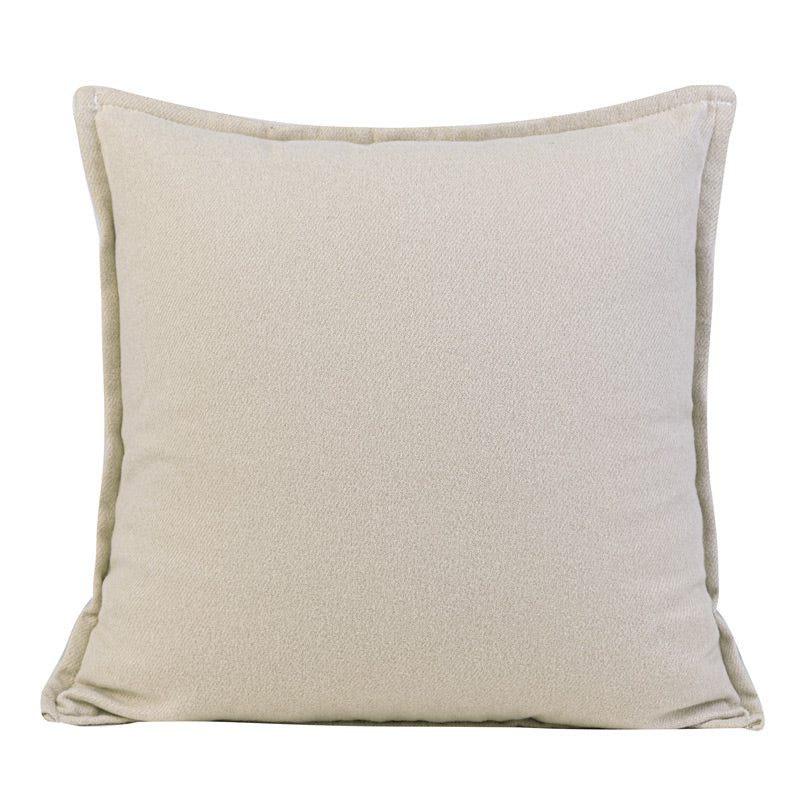 Simple Oatmeal Plaid Small Texture Pillow
