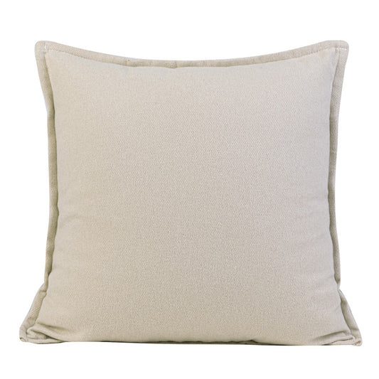 Simple Oatmeal Plaid Small Texture Pillow