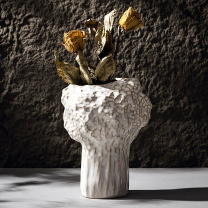 Living Room Flower Arrangement Dried Flower HydroponicCeramic Vase