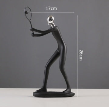 Simple And Exquisite Double Dance Resin Decoration Craft Gift