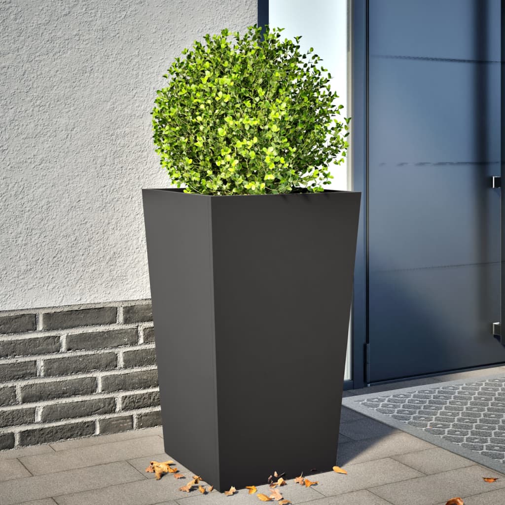 plant pot anthracite 50x   plant pot 45x