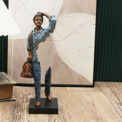 Resin Art Decoration Model Room Wine Cabinet Living Room