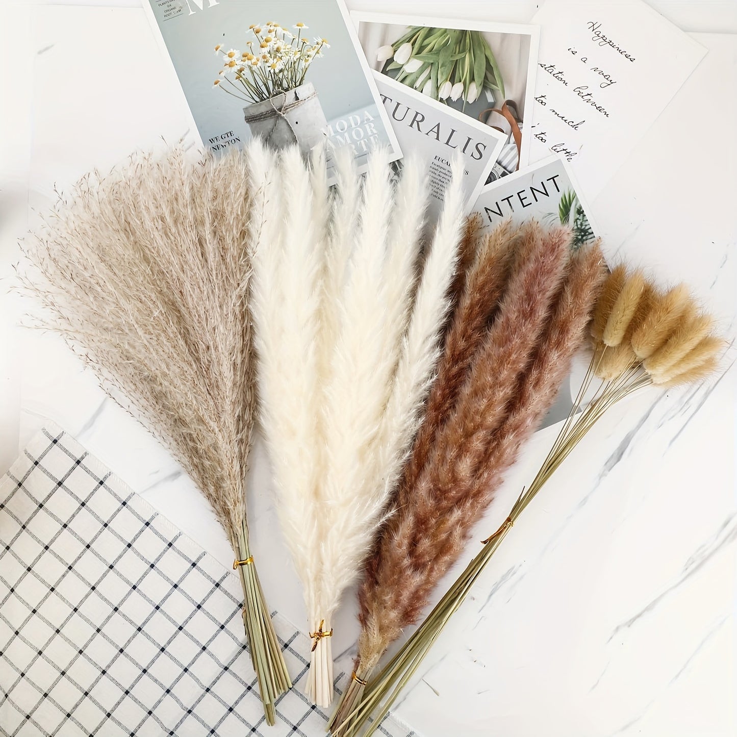 Dried Grass Flower Bouquet Customization Preserved Flower Bouquet