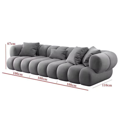 Modern Nordic Modular L-Shape Sectional Sofa