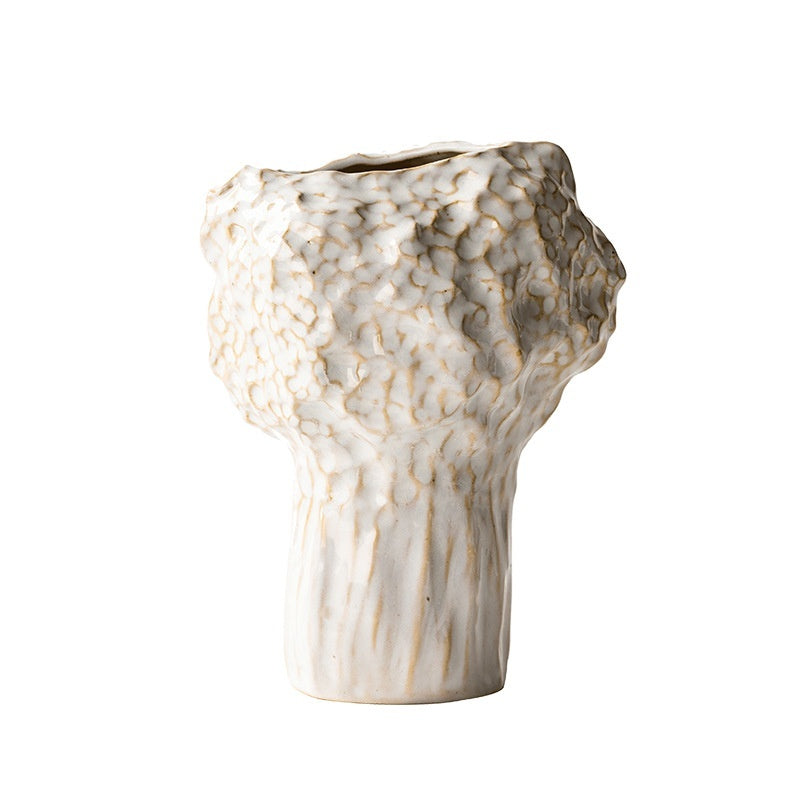 Living Room Flower Arrangement Dried Flower HydroponicCeramic Vase