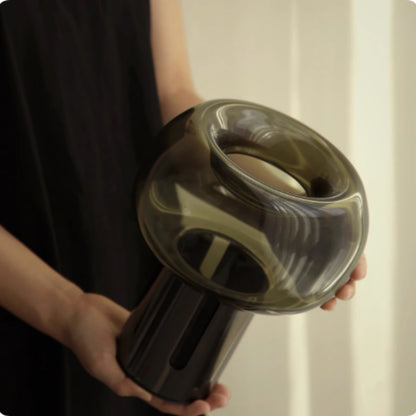 Glass Vase Living Room Dining Room Flower Arrangement Ornament