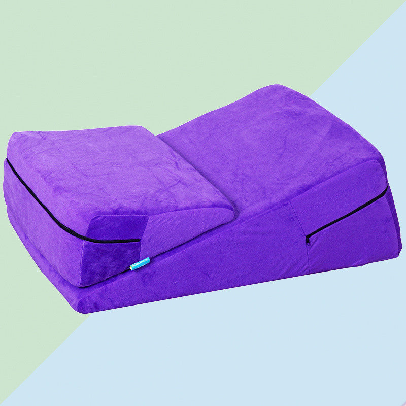 Triangle Backrest Sponge Floor Chair — High-Density Foam Support