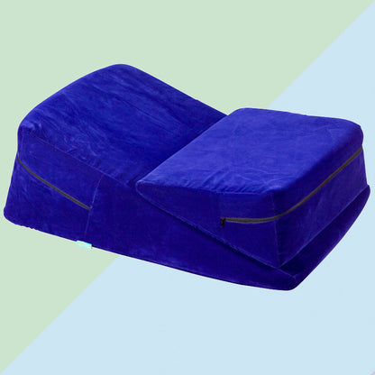 Triangle Backrest Sponge Floor Chair — High-Density Foam Support