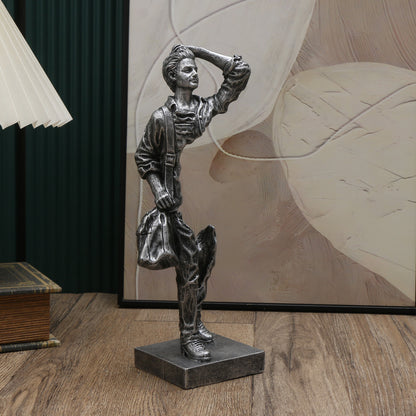 Resin Art Decoration Model Room Wine Cabinet Living Room