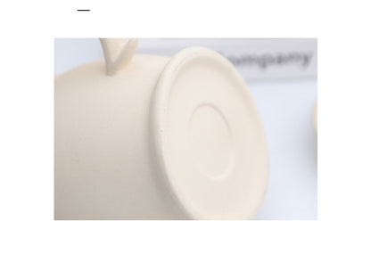 Nordic Simple Small Solid Color Ceramic Candle Holder