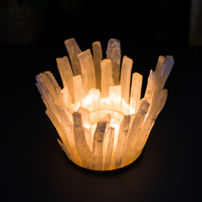 Modern Light Luxury Ore Hand Spliced Candle Holder