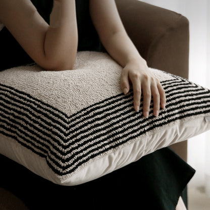 Sofa Black And White Pillow Living Room Cushions Waist Pillow