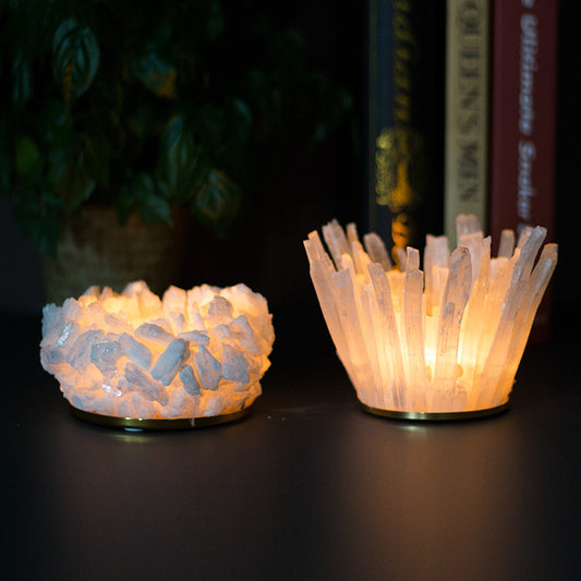 Modern Light Luxury Ore Hand Spliced Candle Holder