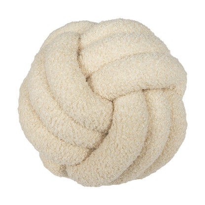 Simple Bedroom Sofa Knotted Ball Pillow